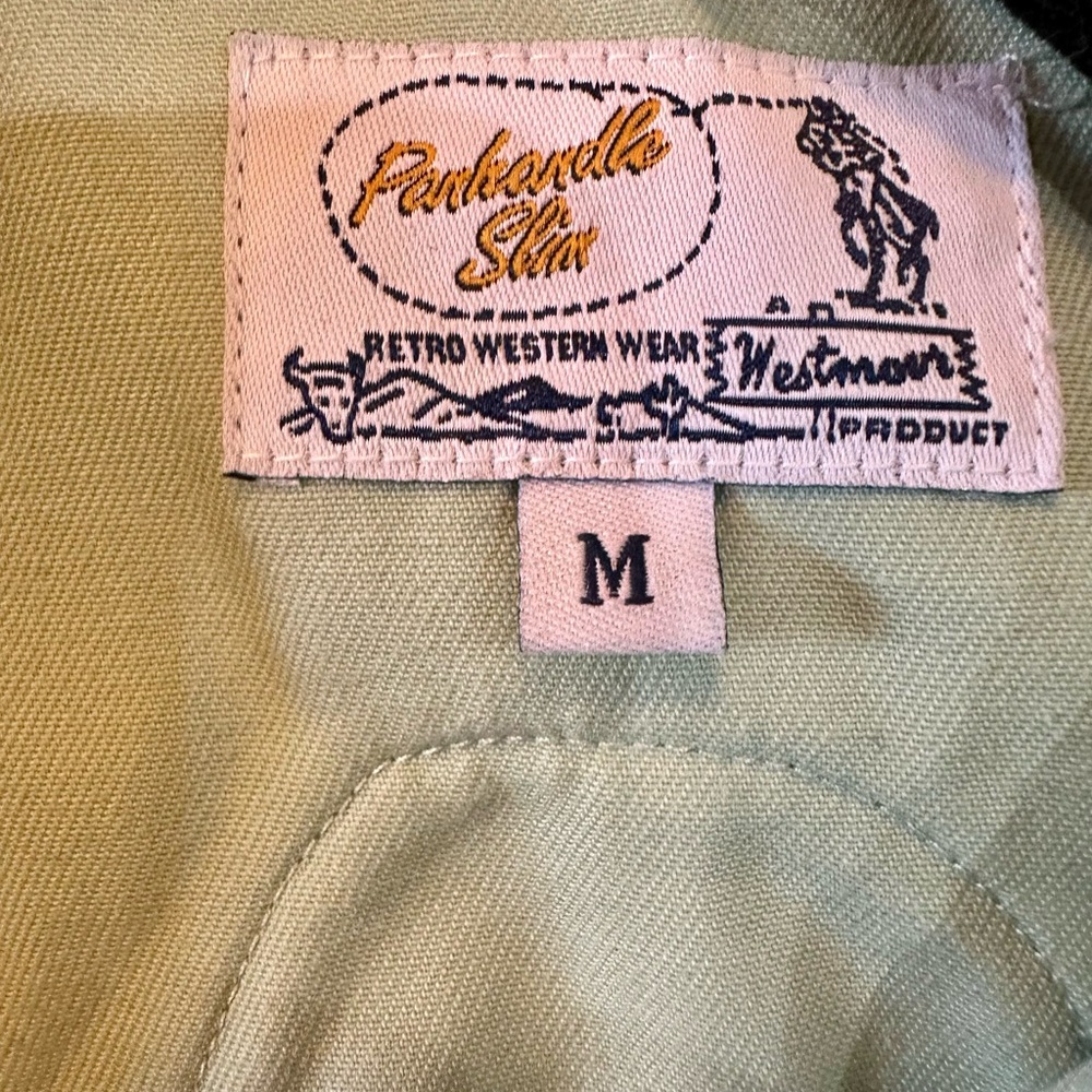 Western Pearl Snap Panhandle Slim Top Medium Women’s - Picture 6 of 7